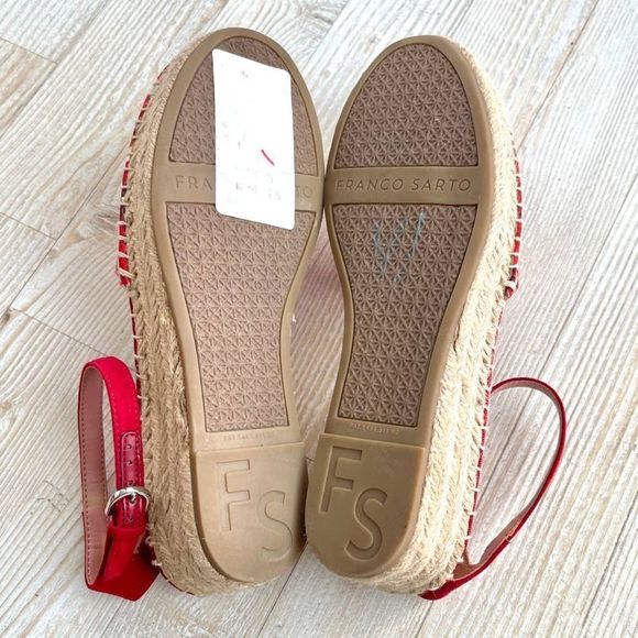 NEW Franco Sarto Lariza Rose Print Espadrilles | Size 7.5 - Picture 6 of 6